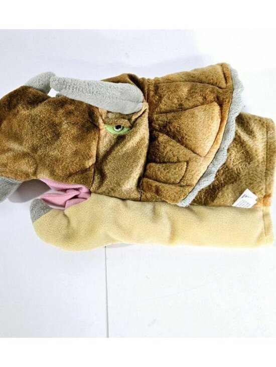 K&M Other - K&M 2003 Triceratops Hand PUPPET Realistic Head Plush Pretend Play Dinos…